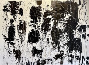 48 x 36 abstract acrylic on canvas
