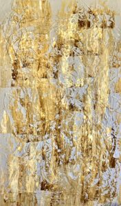 36 x 60 abstract acrylic on canvas